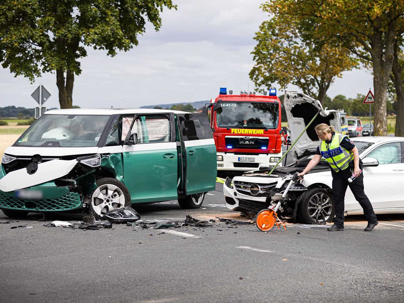 Zwei Kleinkinder bei Unfall bei Barsinghausen verletzt