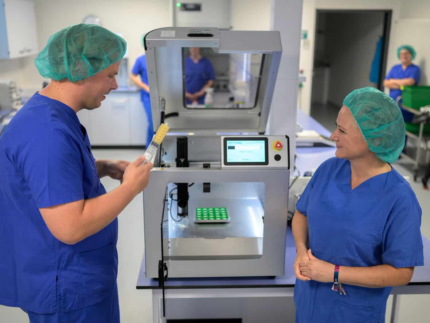 3D-Drucker stellt Kautabletten für schwer kranke Kinder her