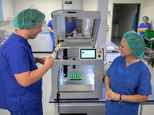 3D-Drucker stellt Kautabletten für schwer kranke Kinder her