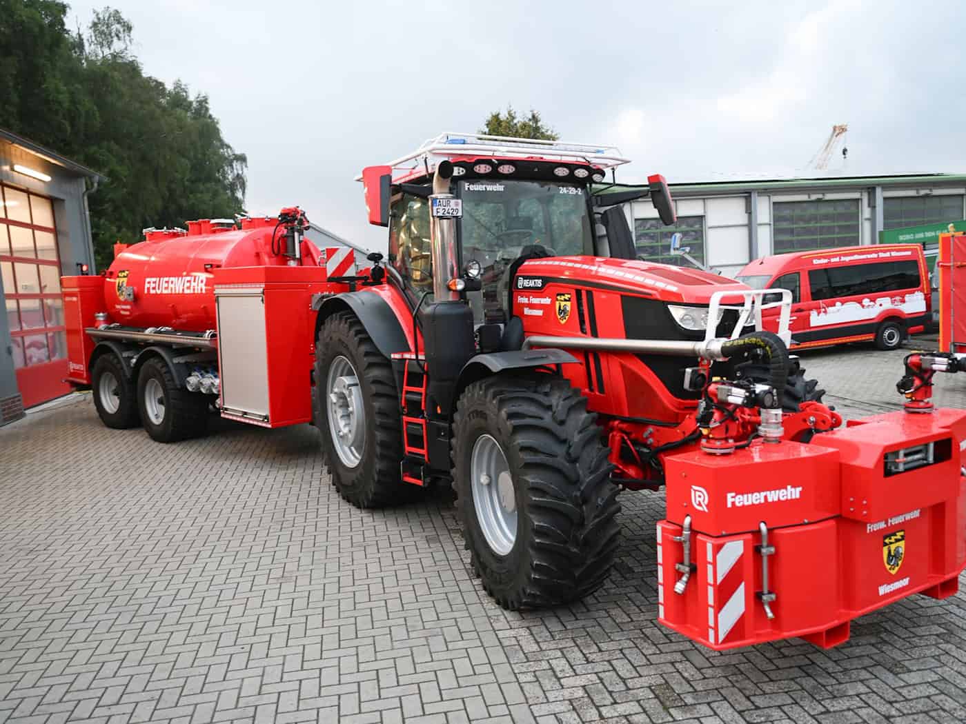 Feuerwehr-Trecker verlässt Wiesmoor – Testphase endet