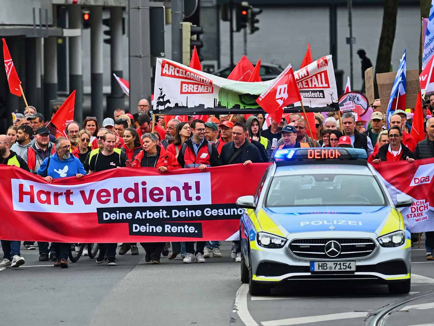 Gewerkschaft der Polizei kritisiert Standortwahl des DGB