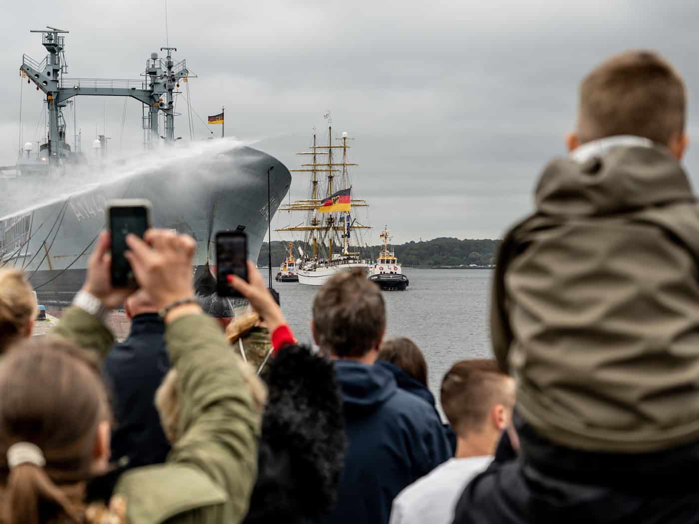 «Gorch Fock» nach 14.000 Seemeilen wieder in Kiel