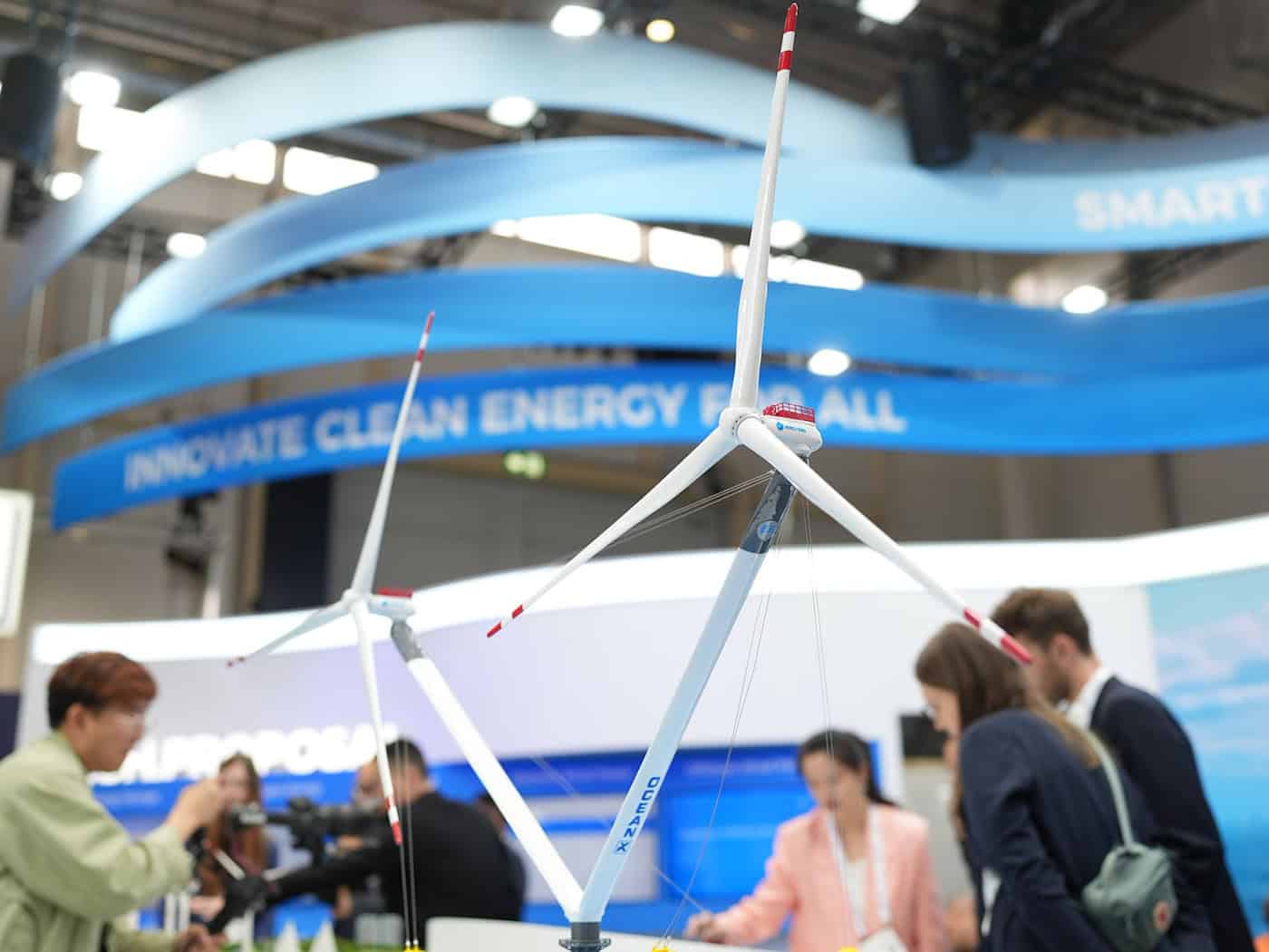 Wind Energy in Hamburg gestartet – Mehrheit von Besuchern und Ausstellern aus dem Ausland