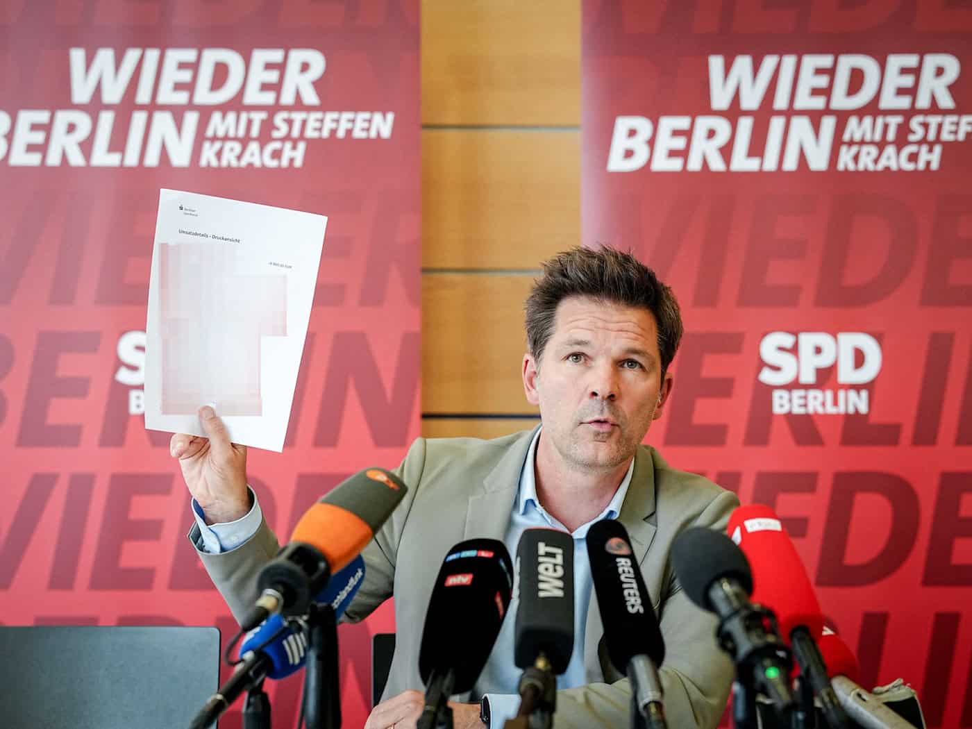 SPD-Kandidat weist Verdacht der Bereicherung zurück