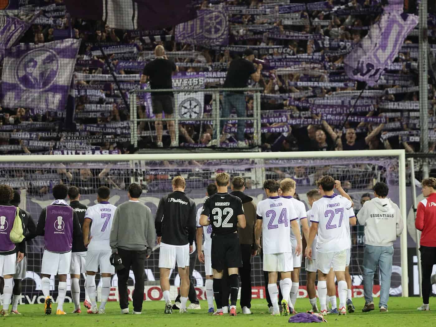 Trotz Pokal-Aus: Osnabrück stolz auf Leistung gegen Bayern
