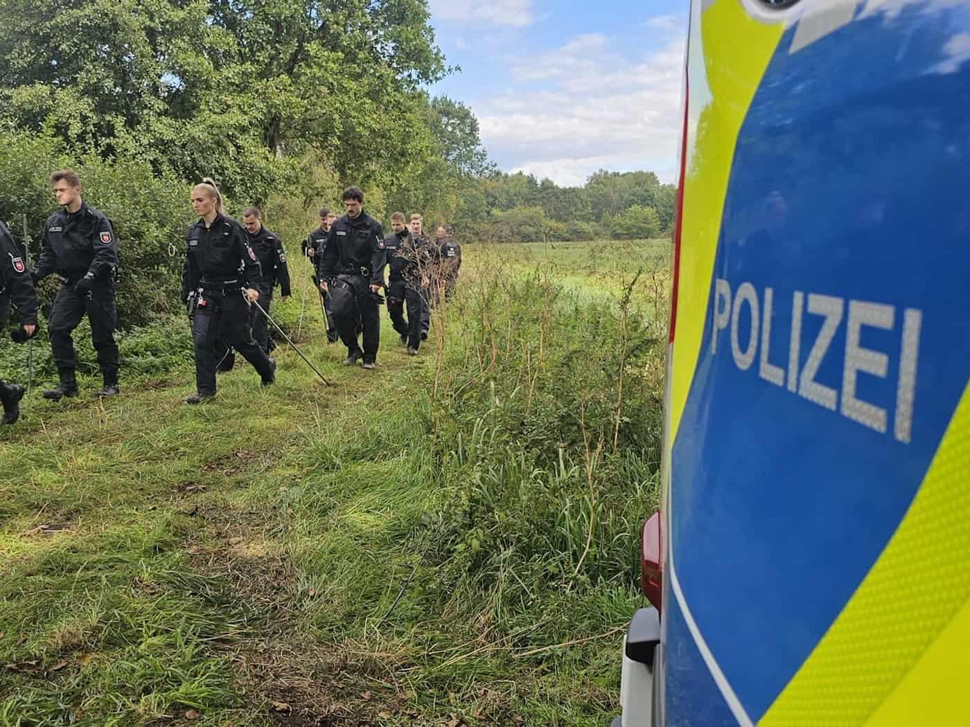 Bei Spurensuche nahe Fliegerhorst Wunstorf verdächtige Sprengstoffspuren gefunden