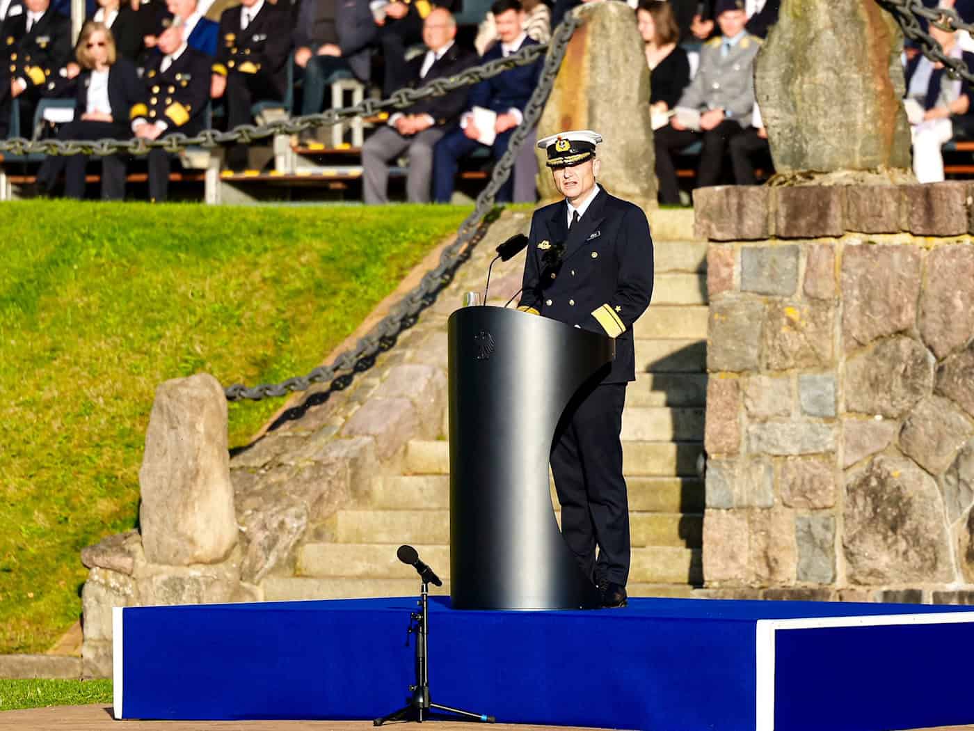 Führungswechsel in Mürwik: Wilhelm Tobias Abry ist neuer Marineinspekteur
