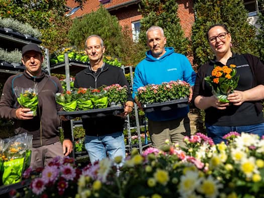 Blumenmarkt in Osnabrück-Haste: Vonovia feiert Abschluss energetischer Modernisierung 