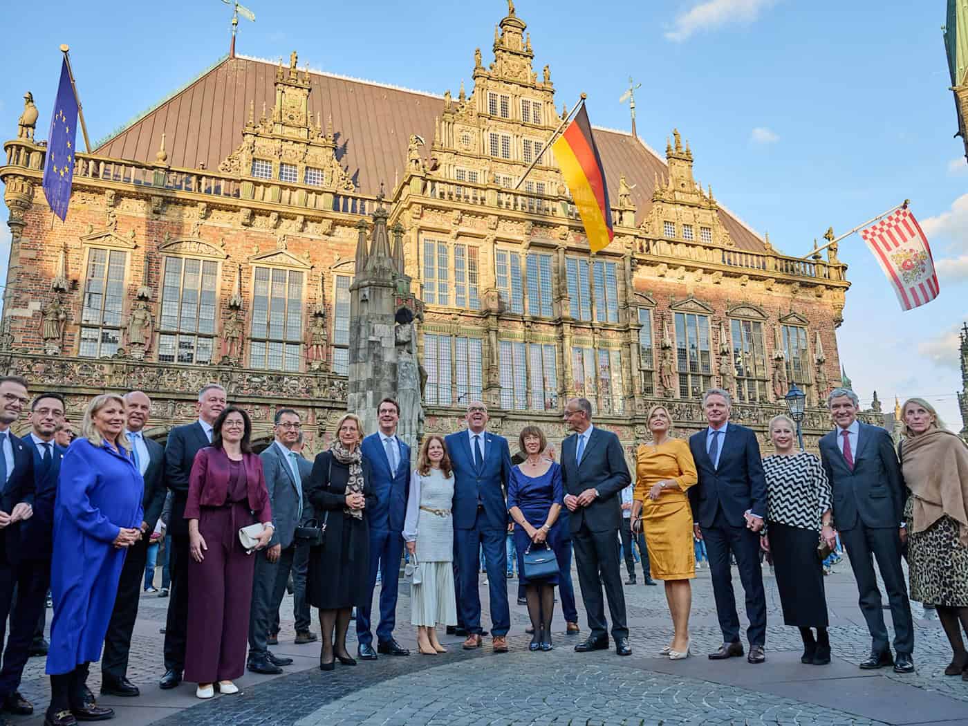 Bundeskanzler zeigt sich in Bremen volksnah