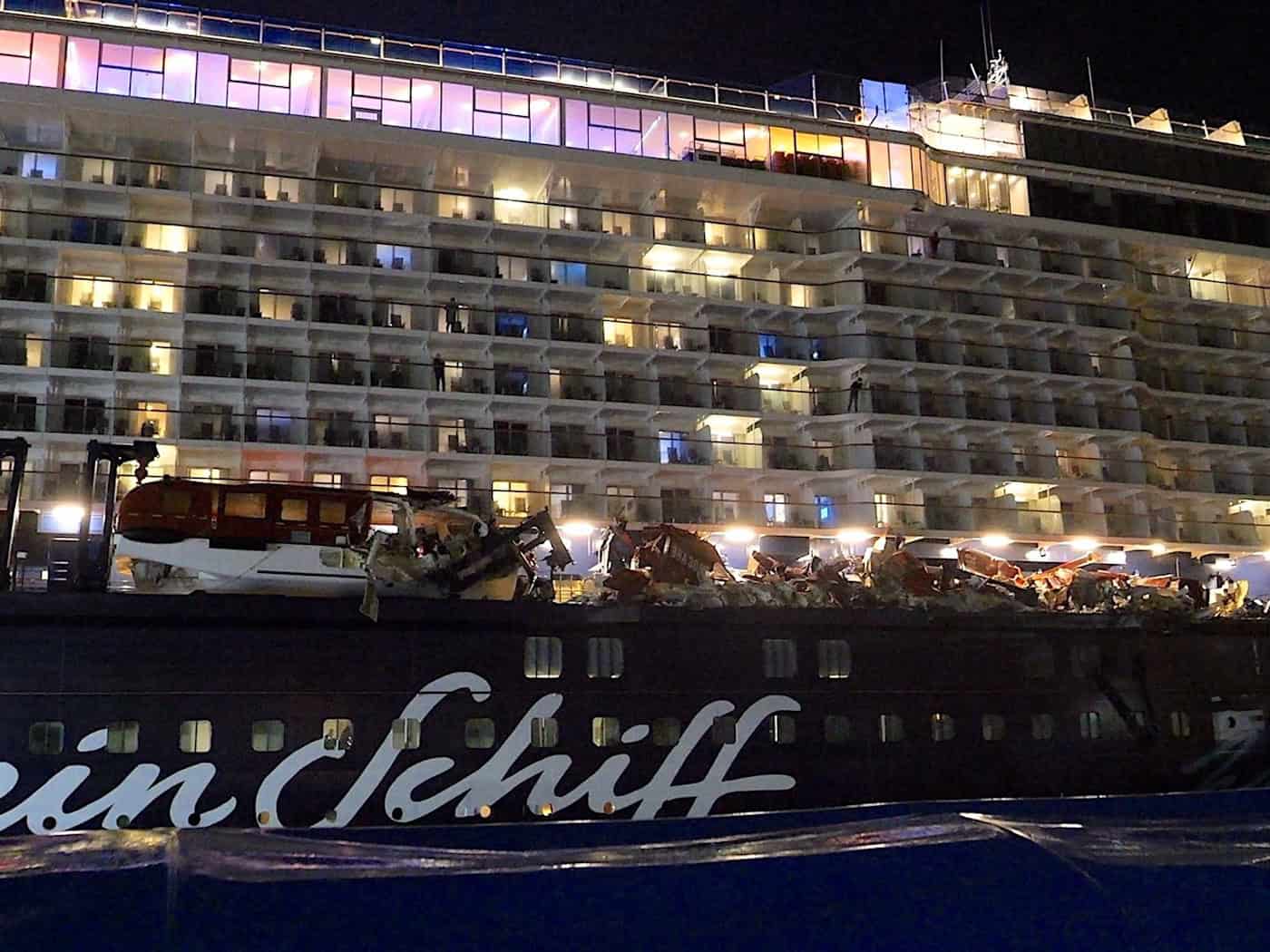 Hafenbetrieb während Unfall der «Mein Schiff 3» lief normal