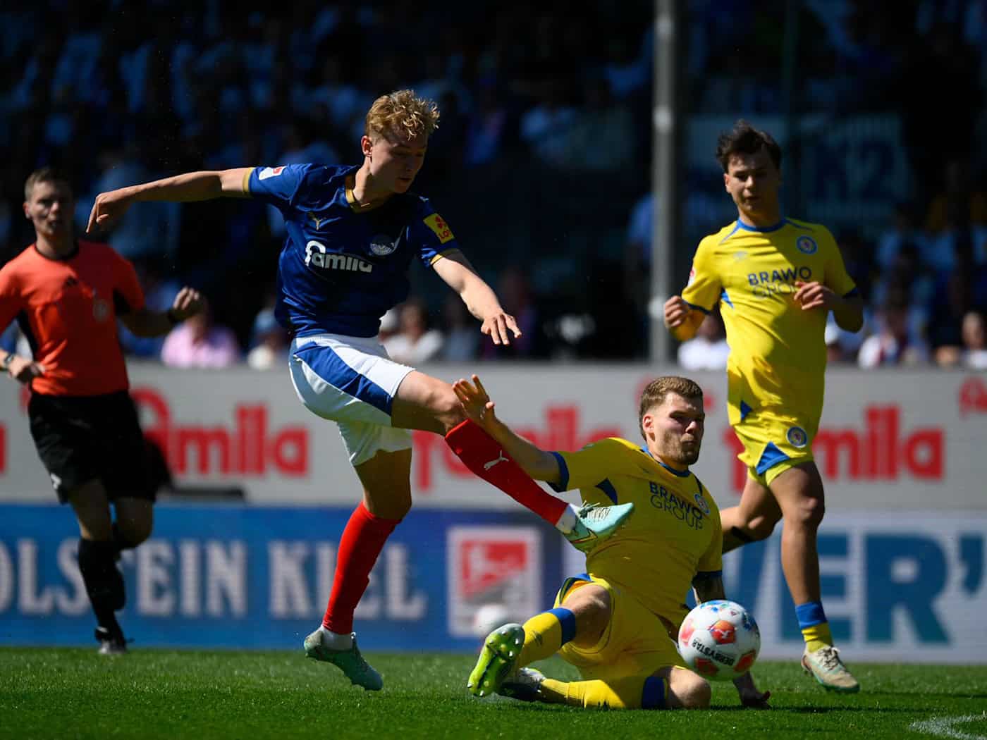 Kiel ohne Kasper Davidsen im Auswärtsspiel bei Eintracht Braunschweig