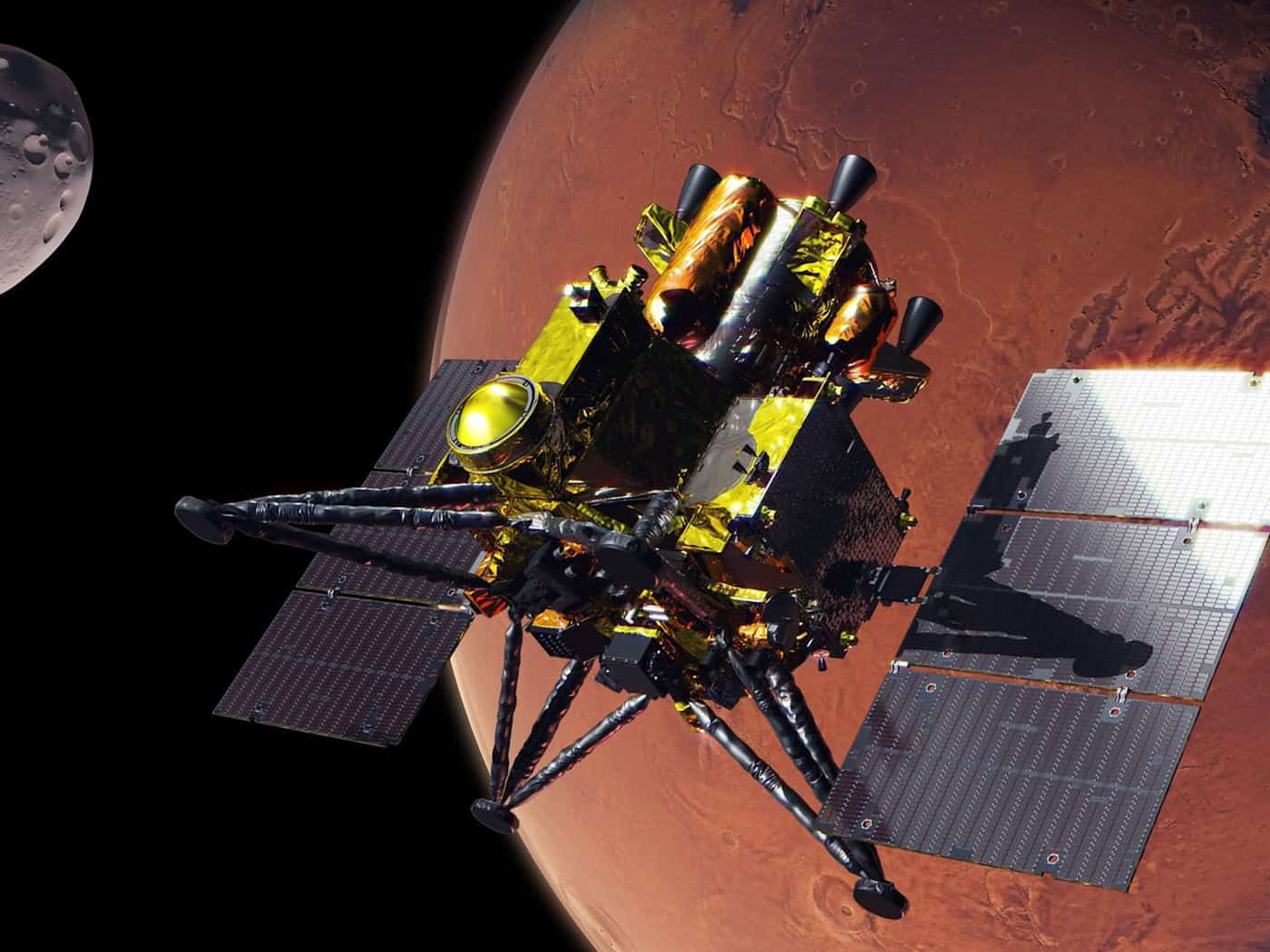 Japan startet MMX-Mission zu Marsmond Phobos – Rover «Idefix» an Bord