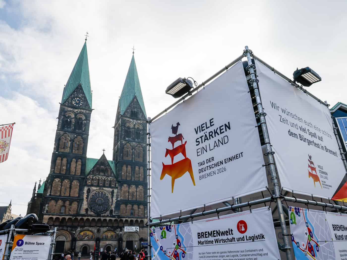 Bovenschulte zufrieden: Einheitsfeier in Bremen 'umwerfend positiv'