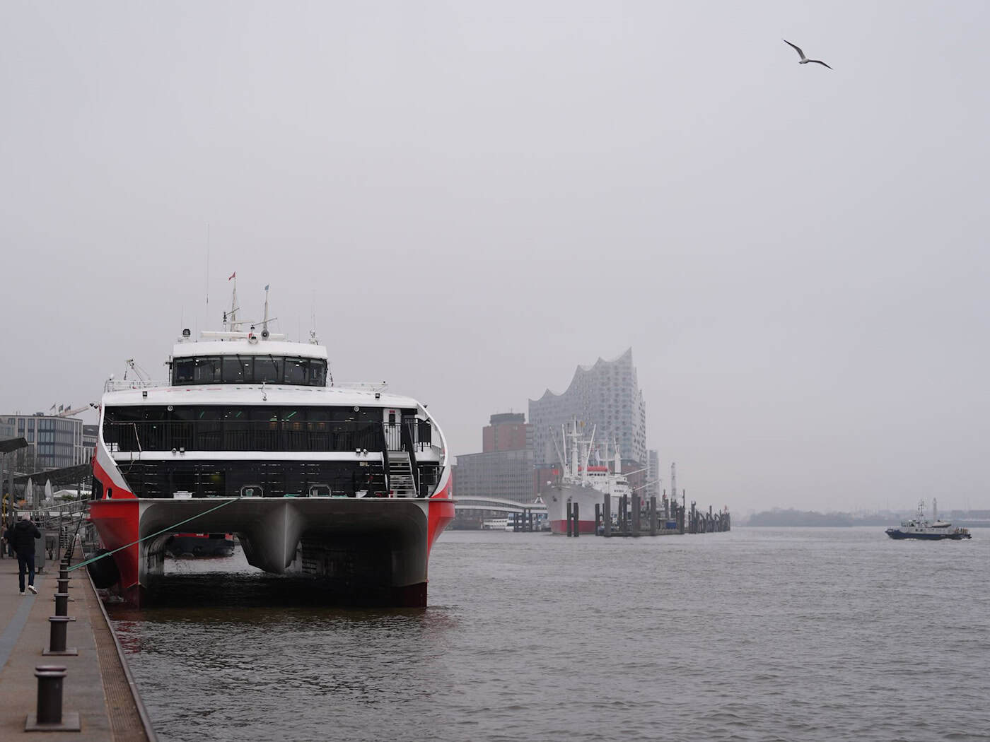 Mehrere Fähren nach Helgoland fallen wetterbedingt aus