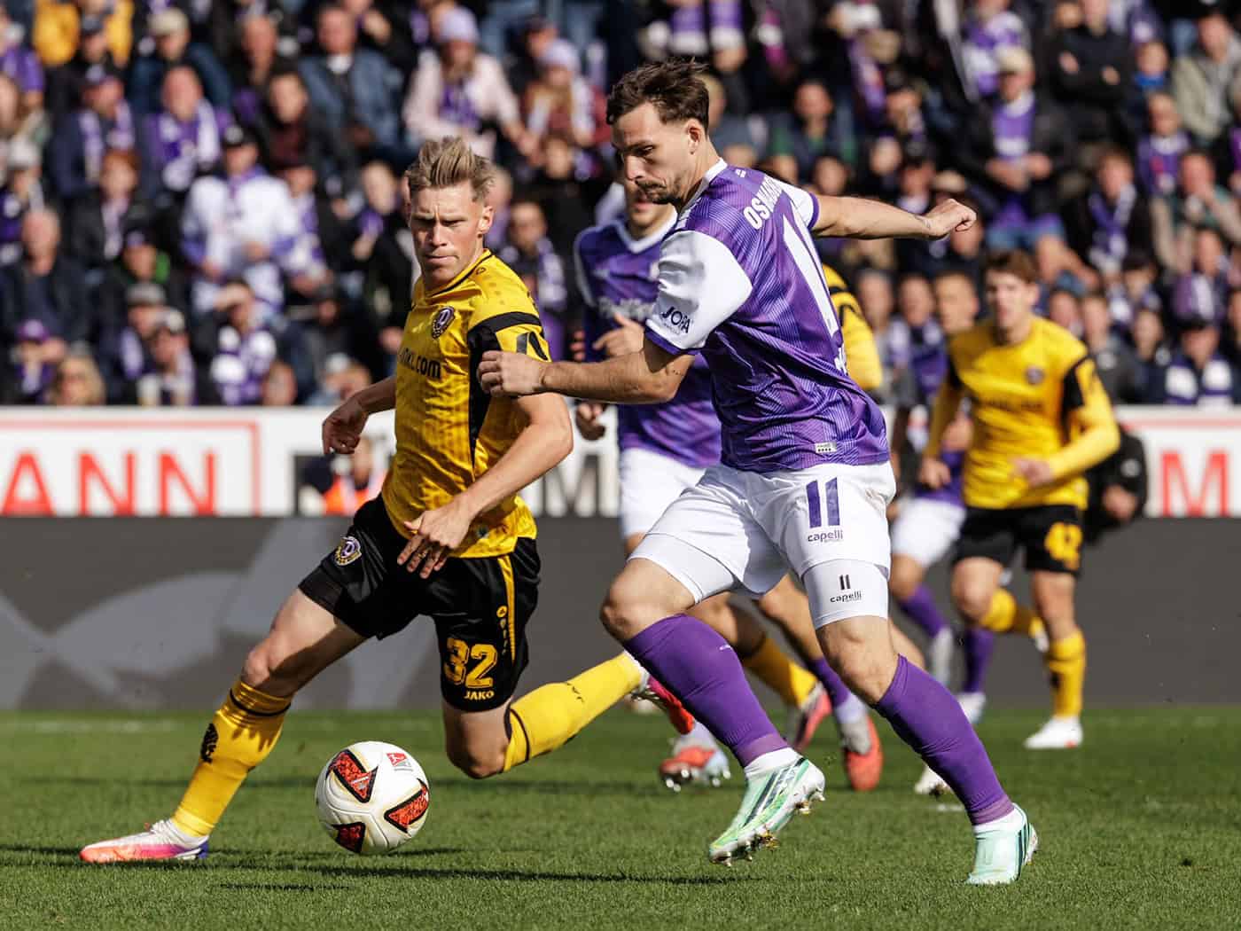 Osnabrück holt späten Punkt gegen Dynamo Dresden