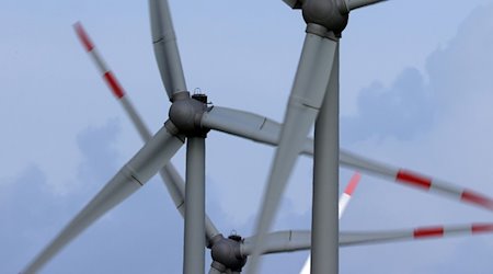 Windräder drehen sich auf einem Feld im Wind. / Foto: Karl-Josef Hildenbrand/dpa