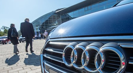 Verschiedene Fahrzeugmodelle von Audi stehen auf dem Gelände des Audi Forums. / Foto: Armin Weigel/dpa