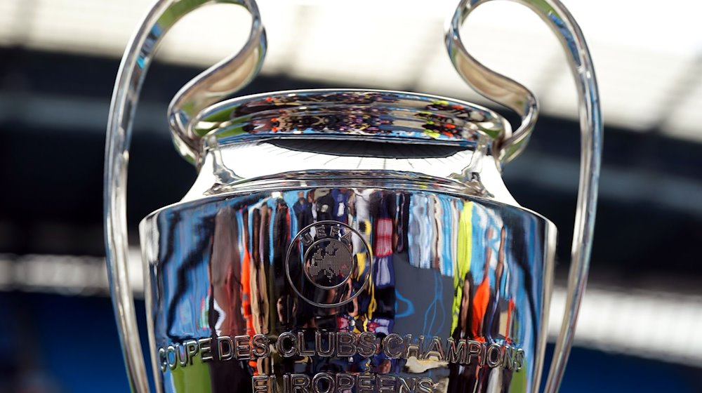 Die UEFA-Champions-League-Trophäe. / Foto: Nick Potts/Press Association/dpa