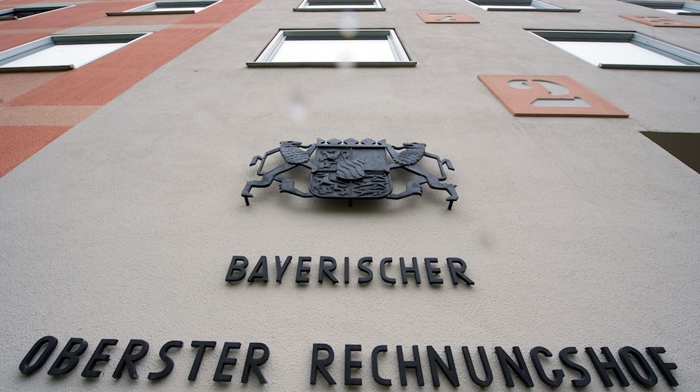 Der Bayerische Oberste Rechnungshof (ORH) in München. / Foto: Peter Kneffel/dpa/Archivbild