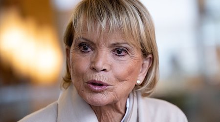 Uschi Glas, Schauspielerin, aufgenommen bei einem Interview mit der Deutschen Presse-Agentur. / Foto: Sven Hoppe/dpa