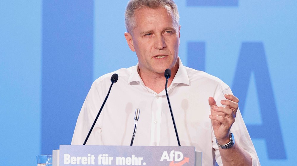 Der Bundestagsabgeordnete Petr Bystron (AfD). / Foto: Carsten Koall/dpa