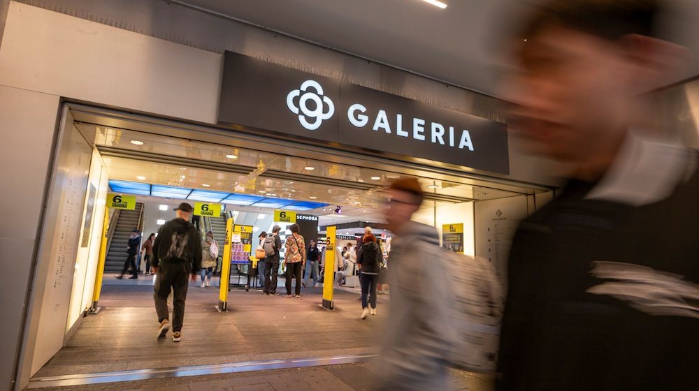 Das Galeria Kaufhaus am Marienplatz im Zentrum der bayerischen Landeshauptstadt. / Foto: Peter Kneffel/dpa