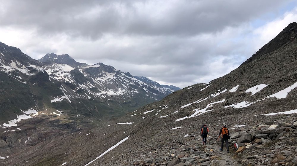 Moränenlandschaft in den Ötztaler Alpen. / Foto: Ute Wessels/dpa/Symbolbild