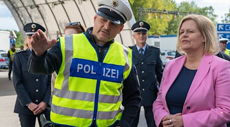 Nancy Faeser (SPD), Bundesministerin des Innern und Heimat. / Foto: Armin Weigel/dpa