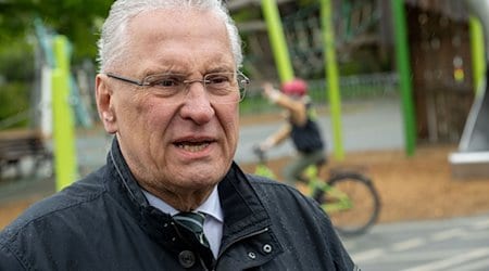 Joachim Herrmann, Innenminister von Bayern. / Foto: Pia Bayer/dpa