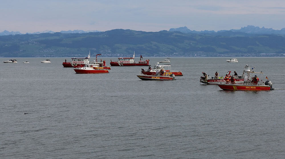 Die DLRG ist auf dem Bodensee im Einsatz. / Foto: Urbaniak/Südwestdeutsches Mediennetzwerk/dpa