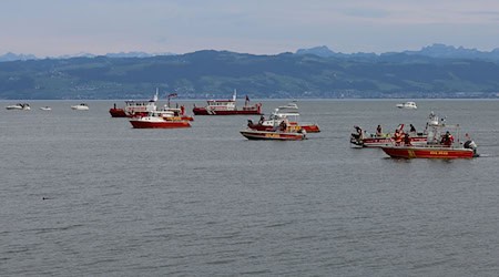 Die DLRG ist auf dem Bodensee im Einsatz. / Foto: Urbaniak/Südwestdeutsches Mediennetzwerk/dpa