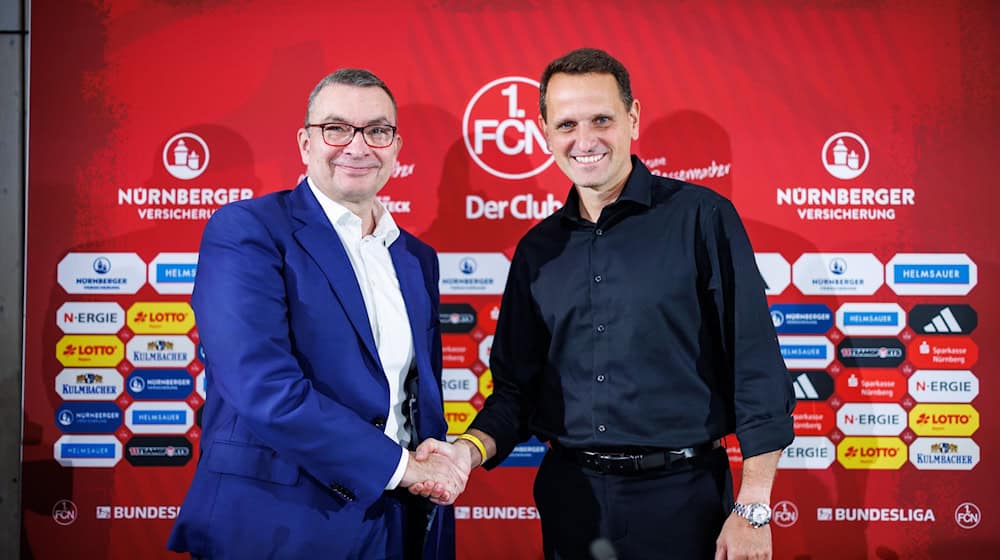 Vorstellung des neuen Sportvorstands des 1. FC Nürnberg Joti Chatzialexiou. / Foto: Daniel Karmann/dpa