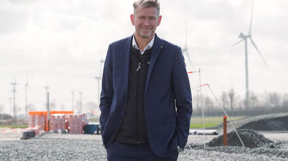 Peter Carlsson, CEO von Northvolt. / Foto: Marcus Brandt/dpa