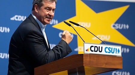 Bayerns Ministerpräsident und CSU-Vorsitzender Markus Söder. / Foto: Sven Hoppe/dpa