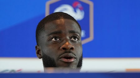 Dayot Upamecano, Spieler der Französischen Nationalmannschaft. / Foto: Hassan Ammar/AP/dpa
