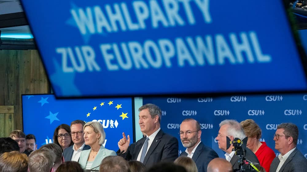Bayerns Regierungsparteien nach Europawahl mit breiter Brust