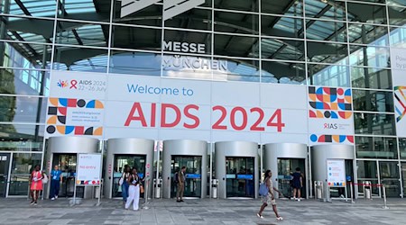 Am Montag beginnt die Welt-Aids-Konferenz in München, zu der mehr als 10.000 Teilnehmer erwartet werden. / Foto: Sabine Dobel/dpa