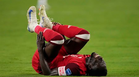 Alphonso Davies war im Halbfinale der Copa América wegen einer Knöchelverletzung ausgewechselt worden. / Foto: Pamela Smith/AP