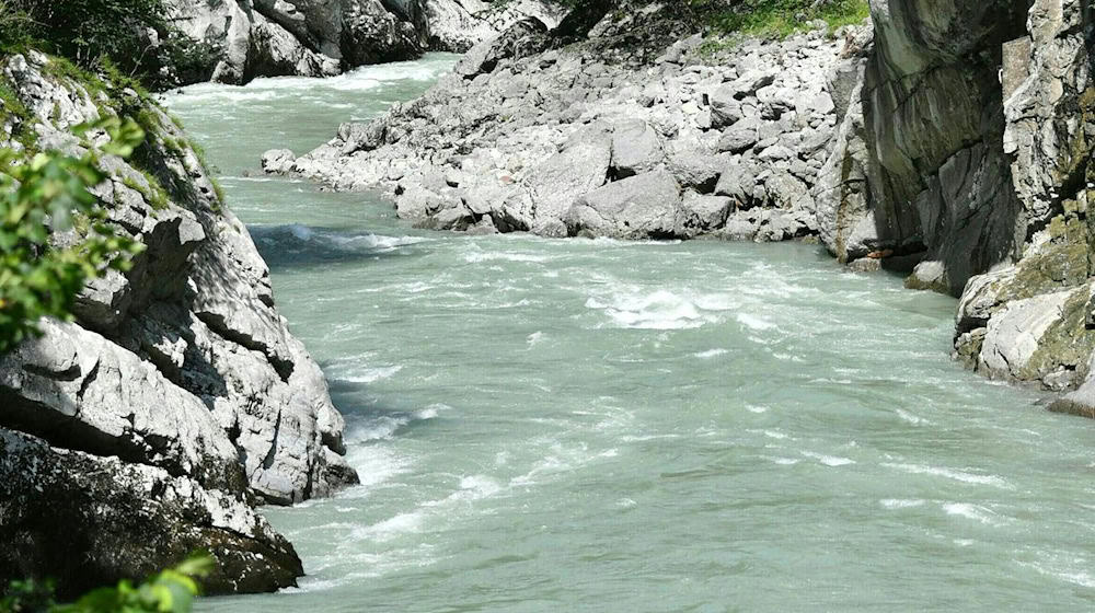 Umweltschützer wollen gegen das geplante Wasserkraftwerk an der Salzach demonstrieren. (Archivbild) / Foto: Barbara Gindl/APA/dpa