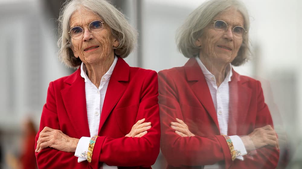 Donna Leon bekommt den Ehrenpreis des Bayerischen Buchpreises. / Foto: Sebastian Gollnow/Deutsche Presse-Agentur GmbH/dpa