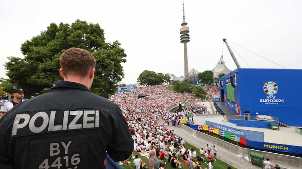 Beim EM-Halbfinale in München zwischen Frankreich und Spanien wird kein großer Andrang für das Public-Viewing erwartet. / Foto: Karl-Josef Hildenbrand/dpa