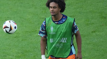 Joshua Zirkzee geht zukünftig in England für Manchester United auf Torejagd. / Foto: Soeren Stache/dpa