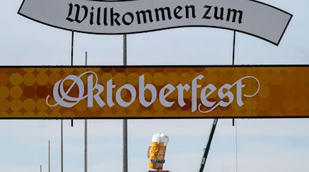 Das 189. Oktoberfest findet vom 21. September bis 6. Oktober 2024 auf der Münchner Theresienwiese statt. / Foto: Peter Kneffel/dpa