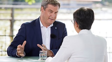 Die Union kann laut Markus Söder bei der nächsten Wahl auf viele Stimmen von Wählern hoffen, die bisher aus Protest die AfD gewählt haben. / Foto: Sebastian Arlt/ZDF/dpa