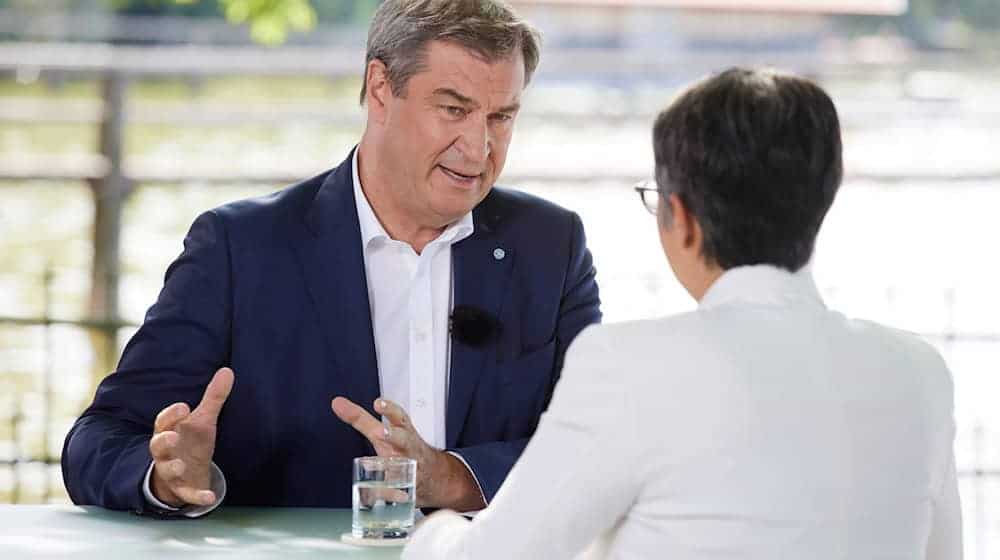 Kritik an seinen vielen Aktivitäten auf Social Media lässt Markus Söder nicht gelten. Er sieht darin eine Notwendigkeit, um auch die Menschen zu erreichen, die sich sonst von der Politik nicht angesprochen fühlen. (Foto: Handout) / Foto: Sebastian Arlt/ZDF/dpa