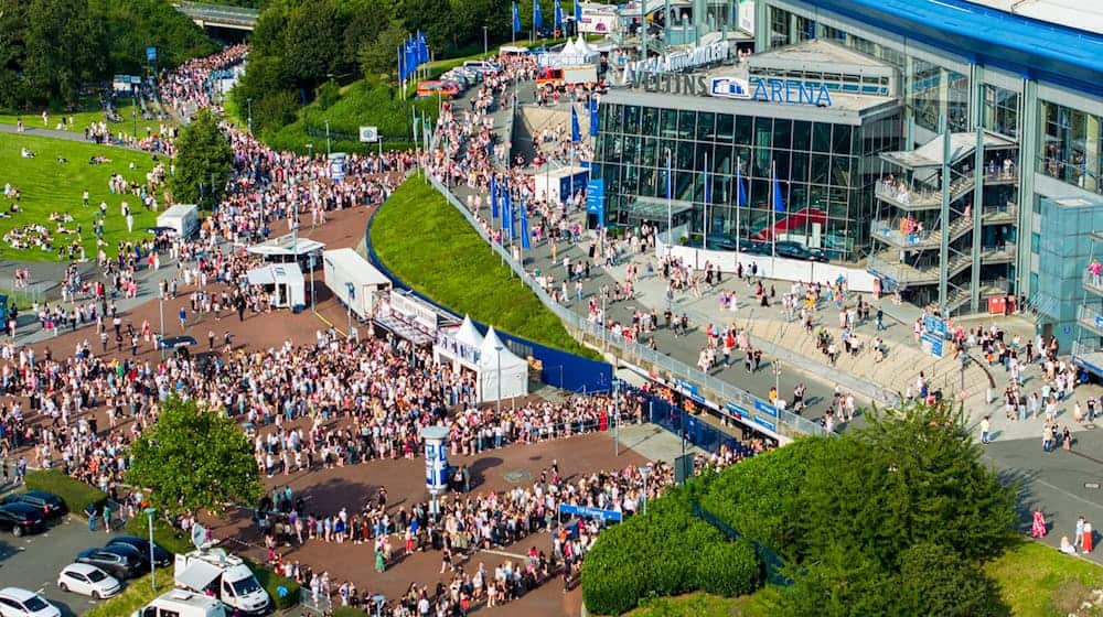 180.000 Fans wollten die Sängerin allein in Gelsenkirchen sehen - das hat die Suchanfragen bei Airbnb deutlich nach oben getrieben. (Archivbild) / Foto: Christoph Reichwein/dpa