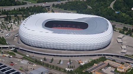 Bald Ziel von E-Lastwagen: die Allianz-Arena / Foto: Sven Hoppe/dpa