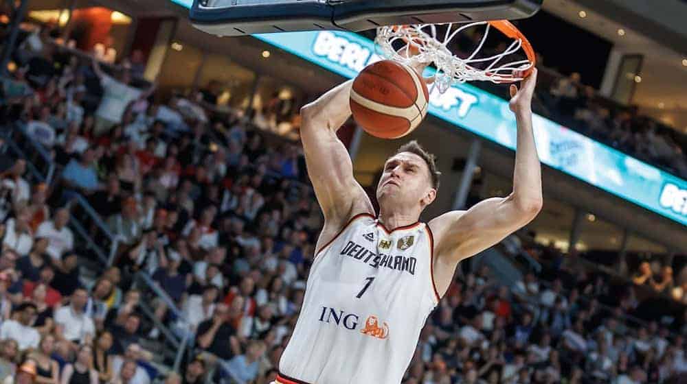 Der FC Bayern Basketball hat Johannes Voigtmann verpflichtet. / Foto: Andreas Gora/dpa