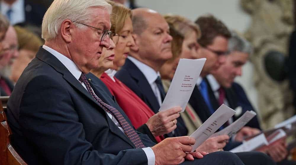 Aus Sicht der CSU muss sich Bundespräsident Frank-Walter Steinmeier in den Streit der Ampelparteien zum Bundeshaushat einmischen. (Archivbild) / Foto: Christian Ditsch/epd Pool/dpa