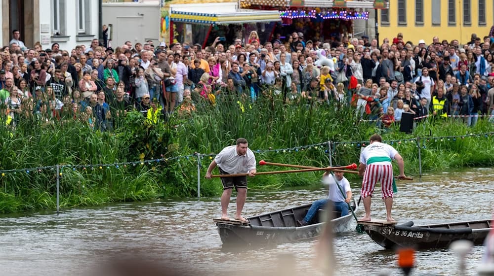 Wer landet im Wasser? (Archivbild) / Foto: Pia Bayer/dpa